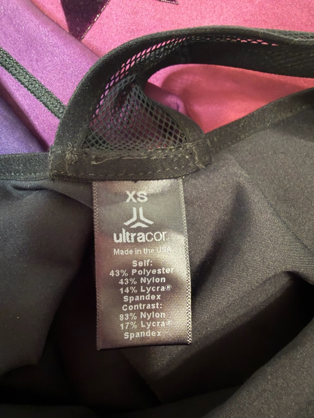 ULTRACOR Motion Gradient Velvet Knockout Ombre Unitard Jumpsuit - Picture 10 of 11